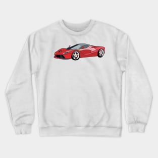 Fast red car Crewneck Sweatshirt